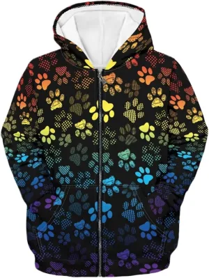 Boy Hoodies Size 6-16 Zipper with Two Pockets Fashion Hooded Zipper Sweatshirt for Teenagers