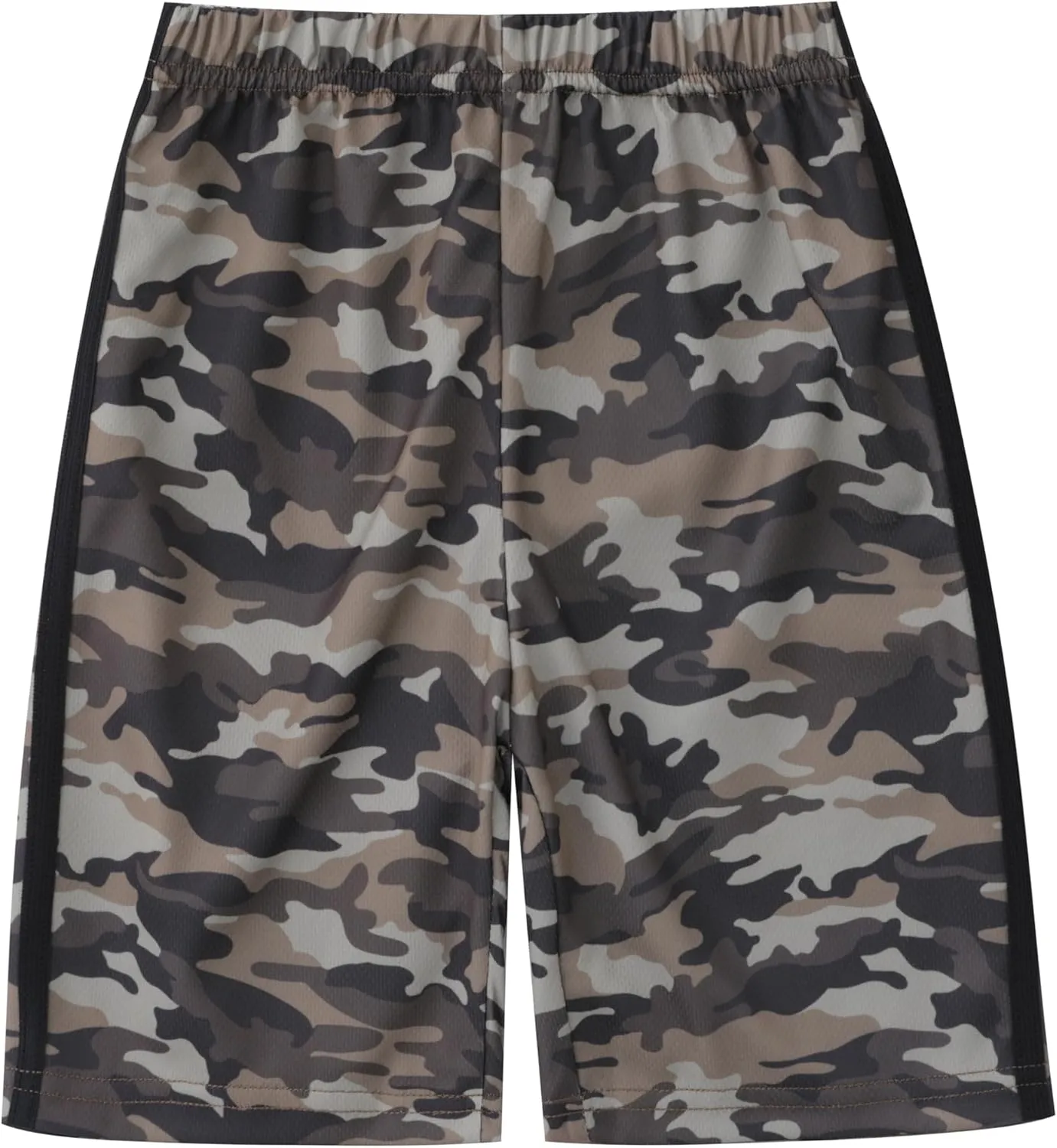 Boys Camouflage Short Sleeve T-Shirt and Shorts Set 2 Piece Summer Camo Baseball Clothes Outfit for Kids Ages 2-14