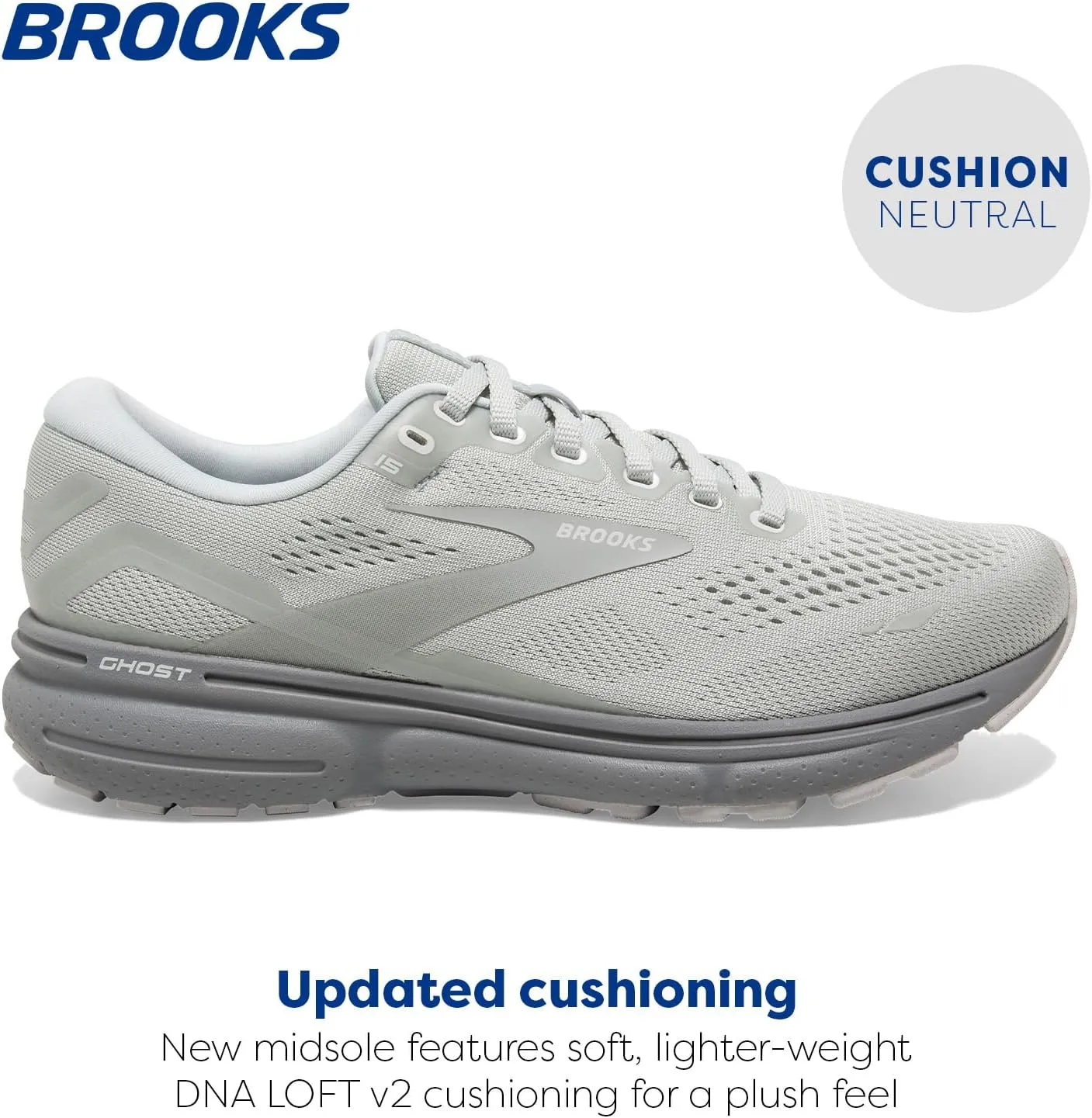Brooks Women's Ghost 15 Neutral Running Shoe