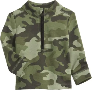 GAP Baby Boy's Tech Mockneck Sweatshirt