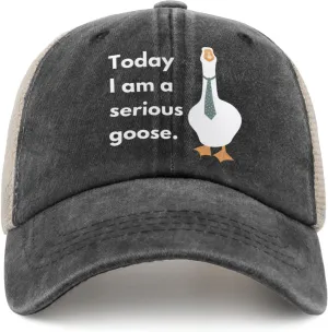 Hat for Women Trendy Hat for Men AllBlack Ball Cap Cute Unique Gifts for Chefs