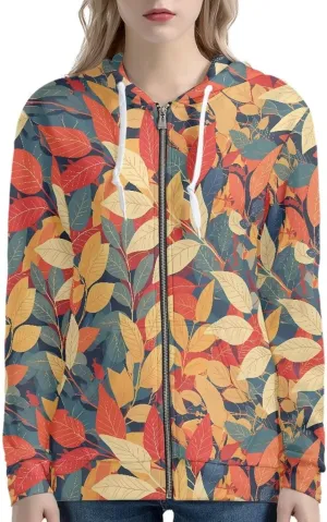 Irisjudy Christmas Bow Hoodies for Women Dancing Skeleton Zip Sweatshirts Casual Hooded Fall Harvest Pumpkin Pullover Tops