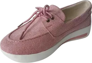 Ladmiple Sneakers For Women Slip On Low Top Fashion Dressy Casual Summer Comfort Non Slip Walking Shoes Flats Loafers