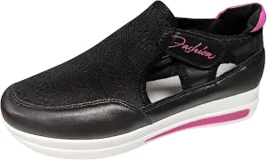 Ladmiple Sneakers For Women Slip On Wide Width Canvas Shoes Casual Cute Fashion Walking Shoe Dressy Summer Flats Loafers
