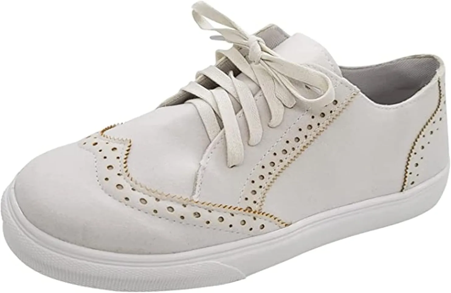 Lausiuoe Shoes For Women Sneakers Trendy Comfortable Casual Fashion Walking Shoes Slip On Low Top Canvas Flat Loafers
