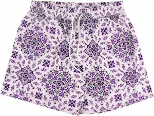 Men's Floral Basketball Shorts 4" Inseam - Lightweight Quick Dry Gym Shorts with Drawstring for Running, Workout & Casual