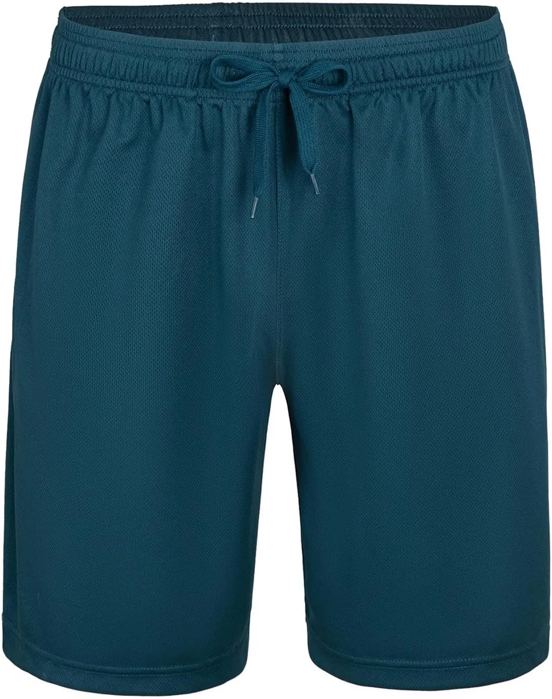 Mens Gym Shorts Athletic Lightweight Performance Quick Dry Shorts with Elastic Waist 5 Pack
