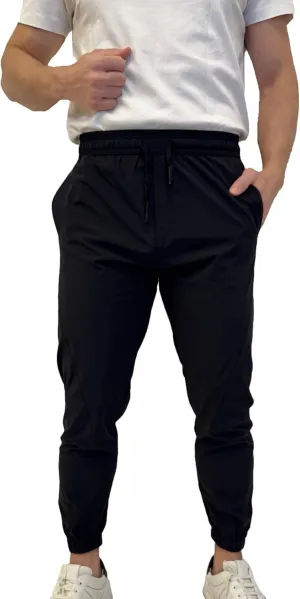 Men's Lightweight Jogger Pants-Elastic Waistband Breathable and Stretchable Sweatpants for Running Gym Everyday Wear