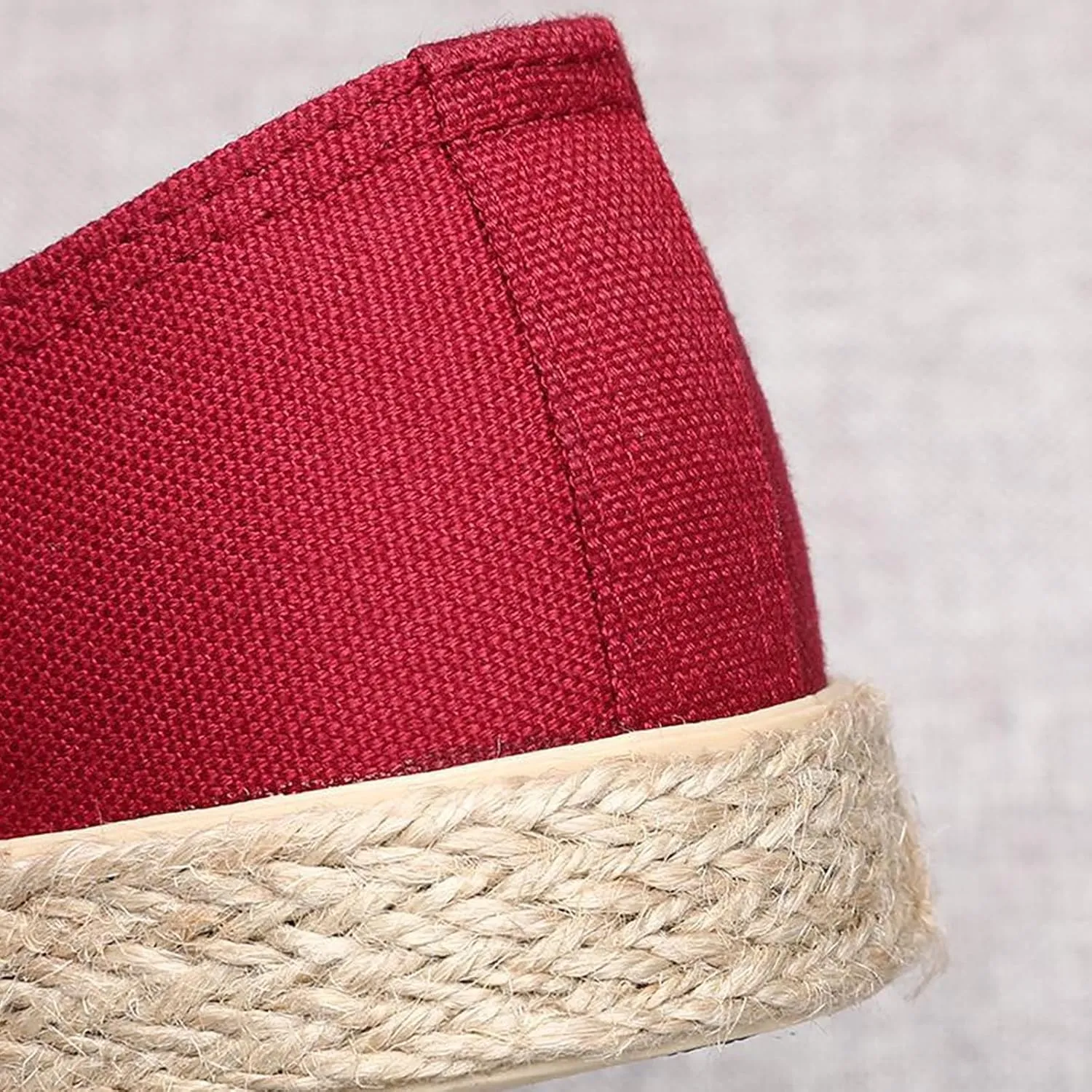 Mens Slip On Sneakers Comfortable Wide Width Espadrilles Casual Sneakers Flat Walking Shoes Breathable Lightweight Canvas Sport Shoes
