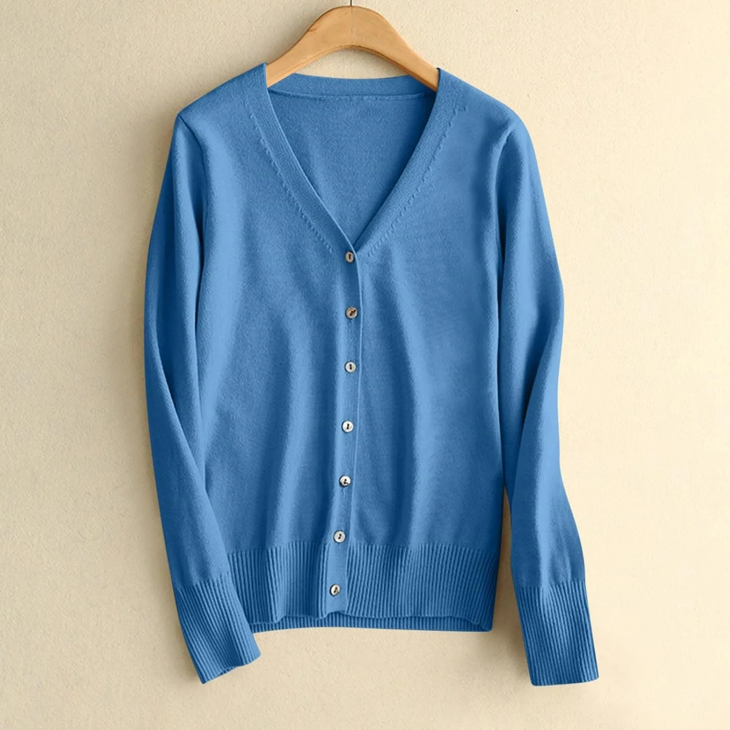 New Women's Sweater Cardigan V-Neck Long Sleeve Plus Oversize,Women's Cardigan Knitted Outer,2024 Fall&Winter