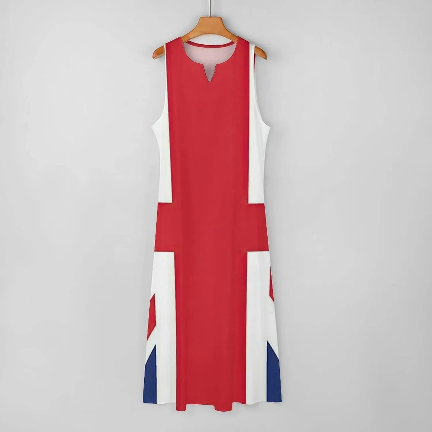 TAIZIYEAH Long Dress British Flag Women's Summer Casual Loose Dress Long Dress Short Sleeve for Girls Fashion Skirts 4XL