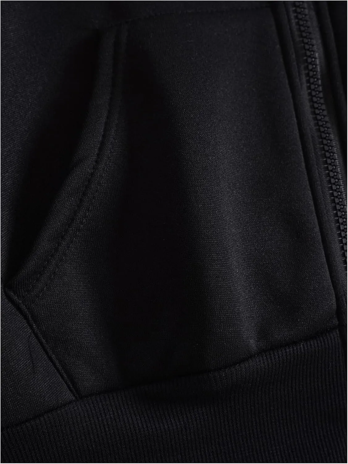 WDIRARA Women's Heart Print Zip Up Drawstring Hoodie Kangaroo Pocket Long Sleeve Sweatshirt