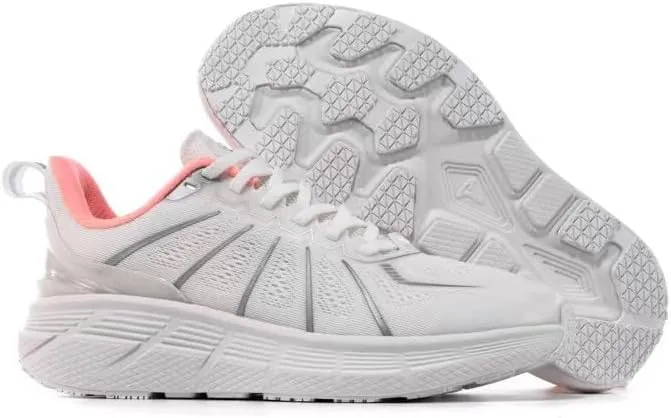 Women's Sport Running Shoes Vibrant Athletic Slip On Athletic Workout Walking Sneaker Memory Foam Gym Training Tennis Shoes