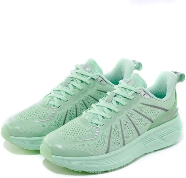 Women's Sport Running Shoes Vibrant Athletic Slip On Athletic Workout Walking Sneaker Memory Foam Gym Training Tennis Shoes
