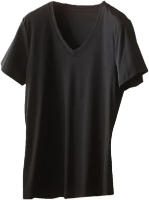 Womens T Shirts Solid Women Short Sleeve T Shirt V-Neck Loose Fit Thin Tops Casual T-Shirts